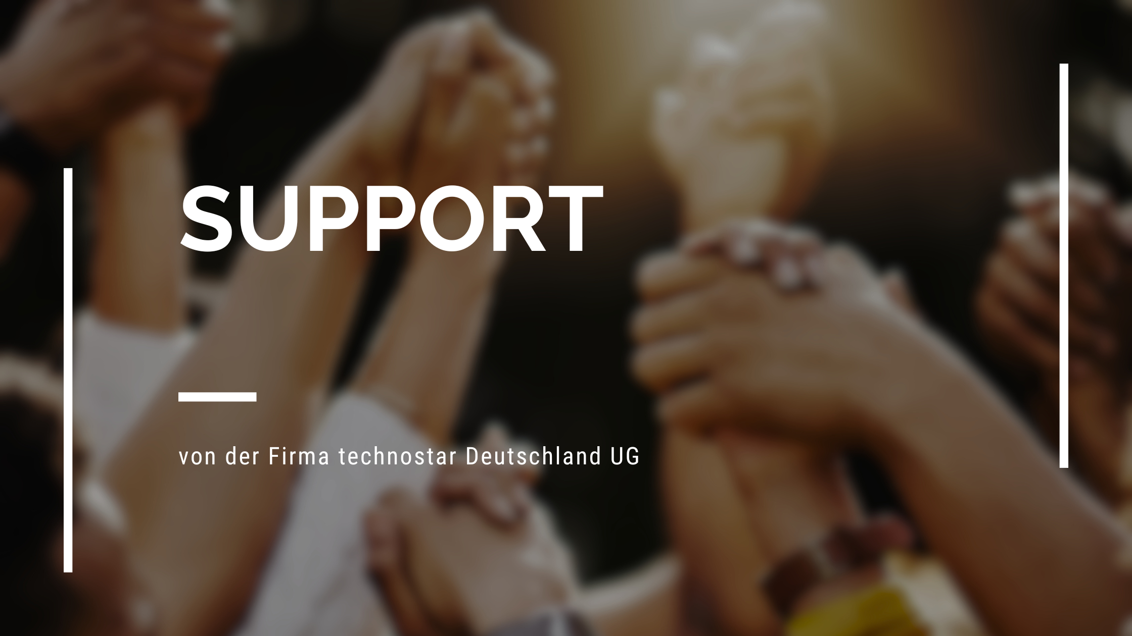 You are currently viewing Support von der Firma technostar Deutschland UG
